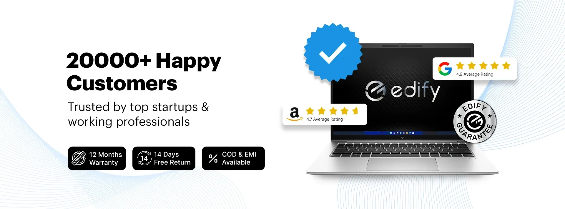 Buy Certified Refurbished Laptops by Edify