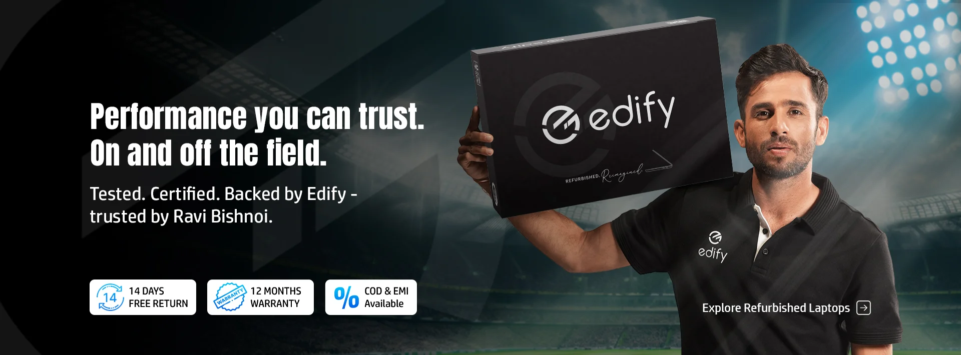 Buy Certified Refurbished Laptops by Edify