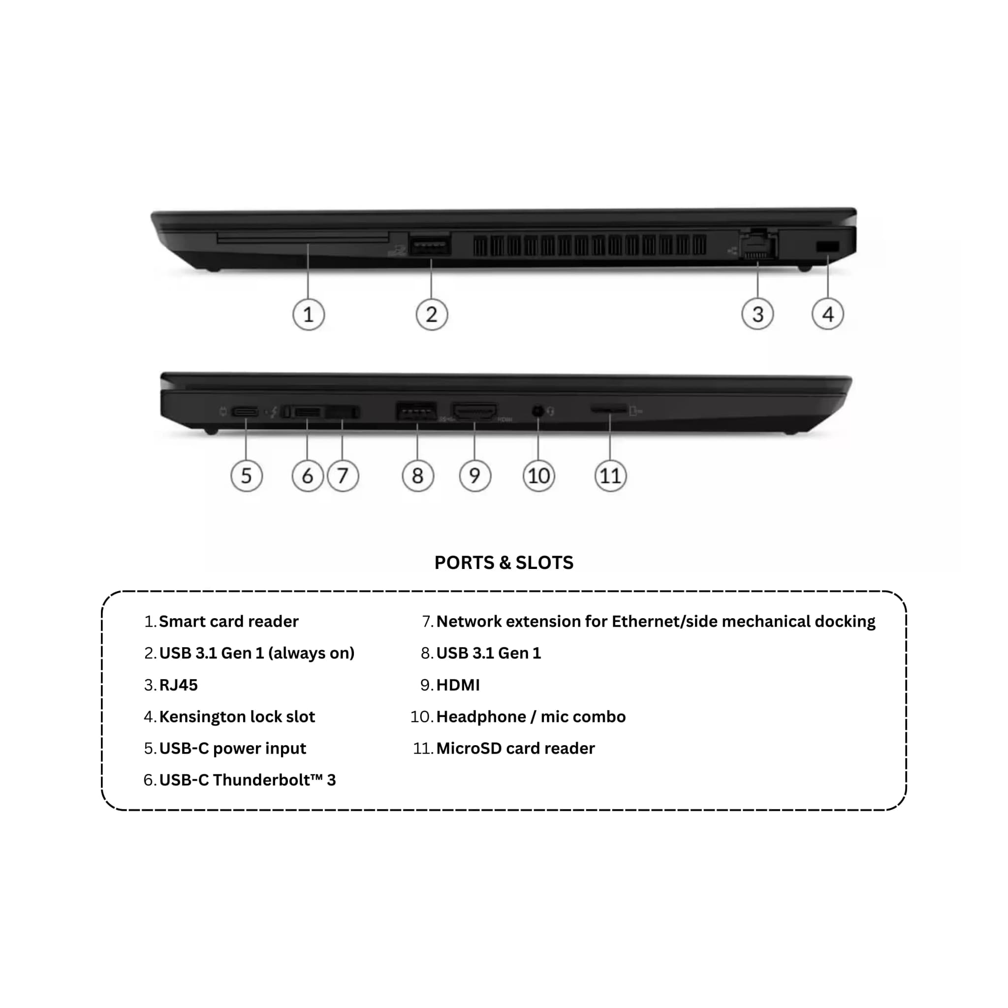 Lenovo ThinkPad T14 | Intel i5 10th Gen | 14" FHD Touch screen | Windows 11 Pro | Refurbished