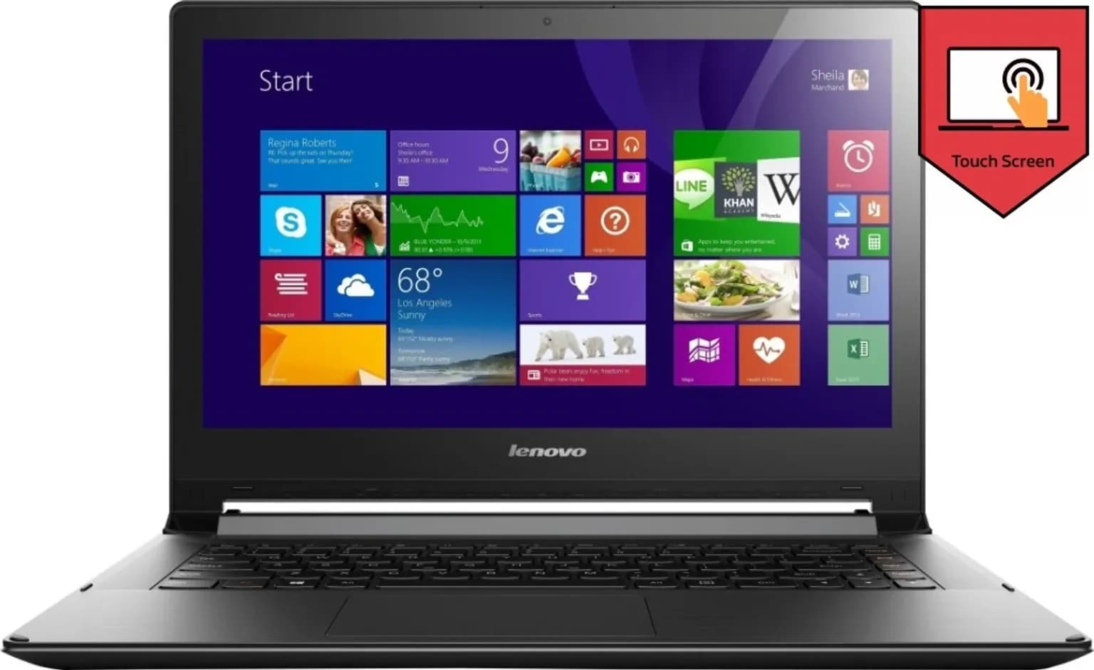 Lenovo Flex 2-14 | Intel i3 4th Gen | 14" FHD (Touch Screen) | Windows 10 Pro | Refurbished
