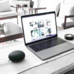 best laptop for graphic design india - silver MacBook turned-on