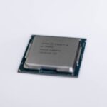 8th generation intel processor - Intel Core CPU on white panel